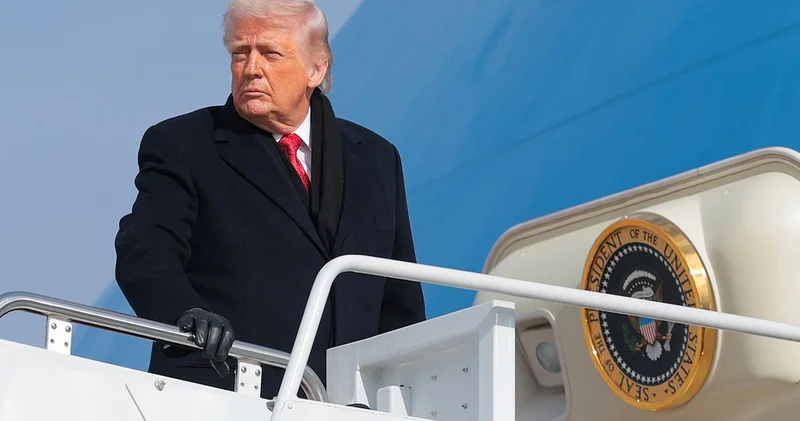 Tramp Davosda keçirilən Dünya İqtisadi Forumunda iştirak etmək üçün İsveçrəyə gəlib