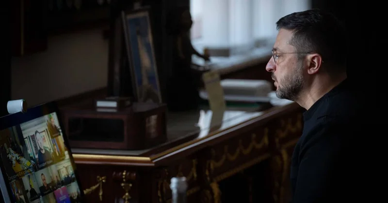 Зеленский рассказал, что большая часть Киева до сих пор обесточена Minval Politika