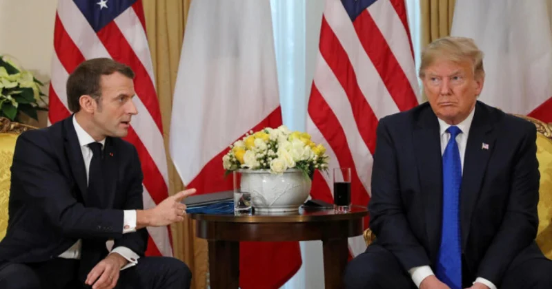 Makron yaxşı oğlandır, amma... Tramp