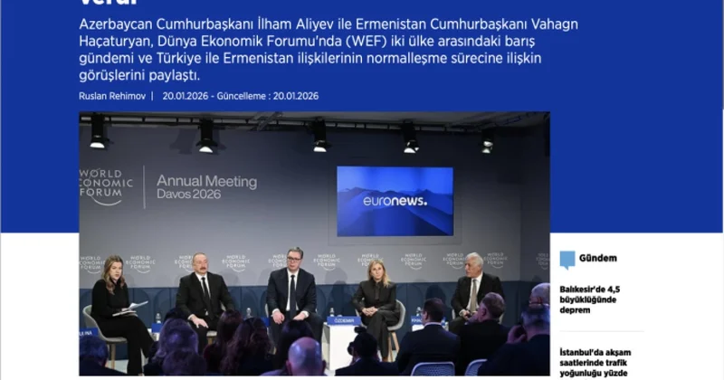 İlham Əliyevin Davosda səsləndirdiyi fikirlər beynəlxalq mətbuat tərəfindən geniş işıqlandırılıb FOTOLAR