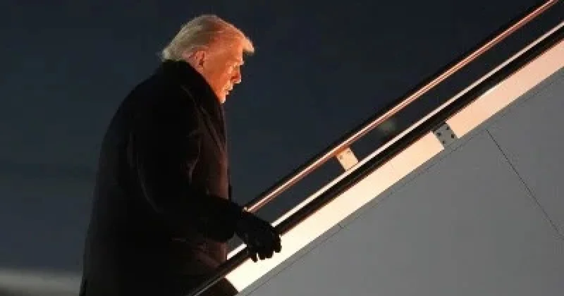 Борт Трампа развернули: проблема с электроникой