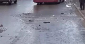 Два автобуса столкнулись в Баку ВИДЕО