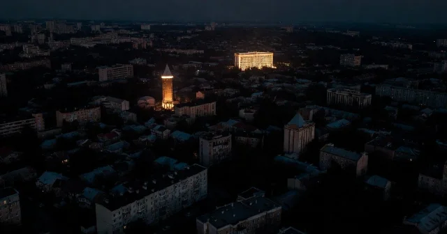 Kiyevin 60 faizi işıqsız qalıb