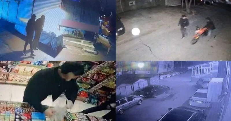 54 yaşlı kişini hədələyib soydular VİDEO