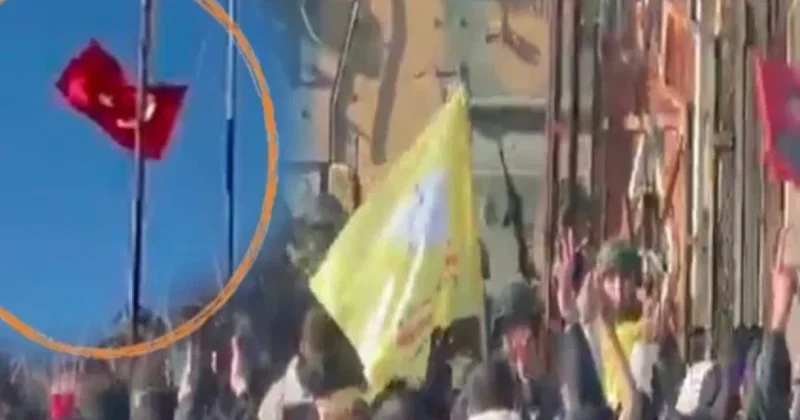 Suriya ilə sərhəddə Türkiyə bayrağına qarşı təxribat törədən 14 nəfər saxlanılıb