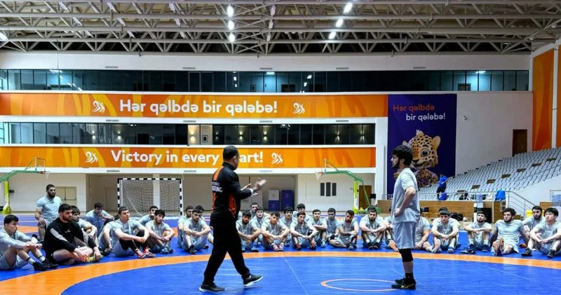 Millinin üzvləri yeni güləş qaydalarıyla tanış olublar