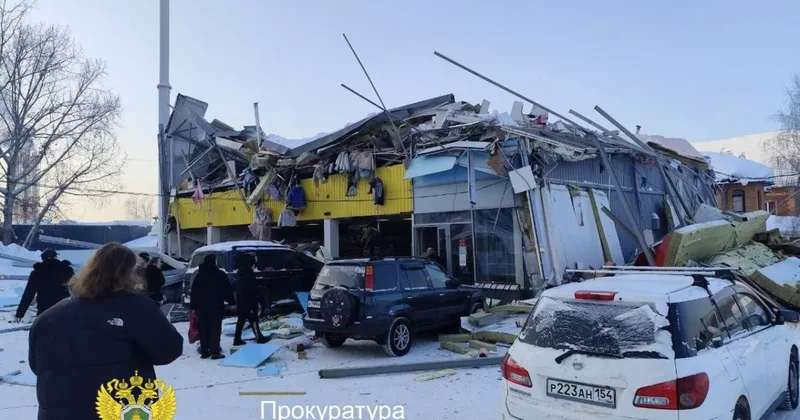 Торговый центр рухнул в России: ВИДЕО Обновлено