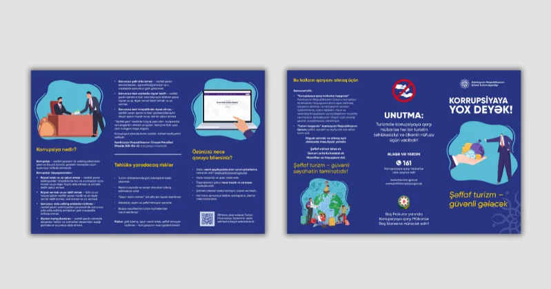 Korrupsiyaya qarşı mübarizə ilə bağlı maarifləndirici buklet hazırlanıb