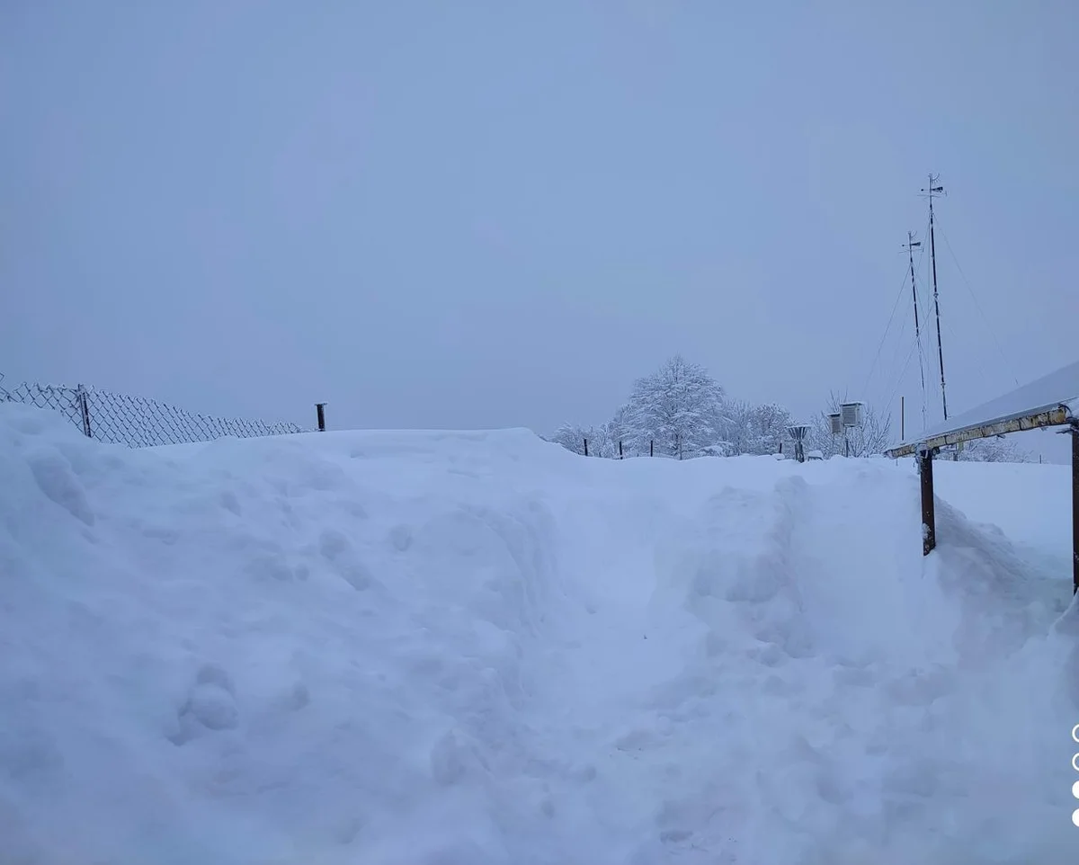 Bakıda şaxta, qar və çovğun FOTOLAR