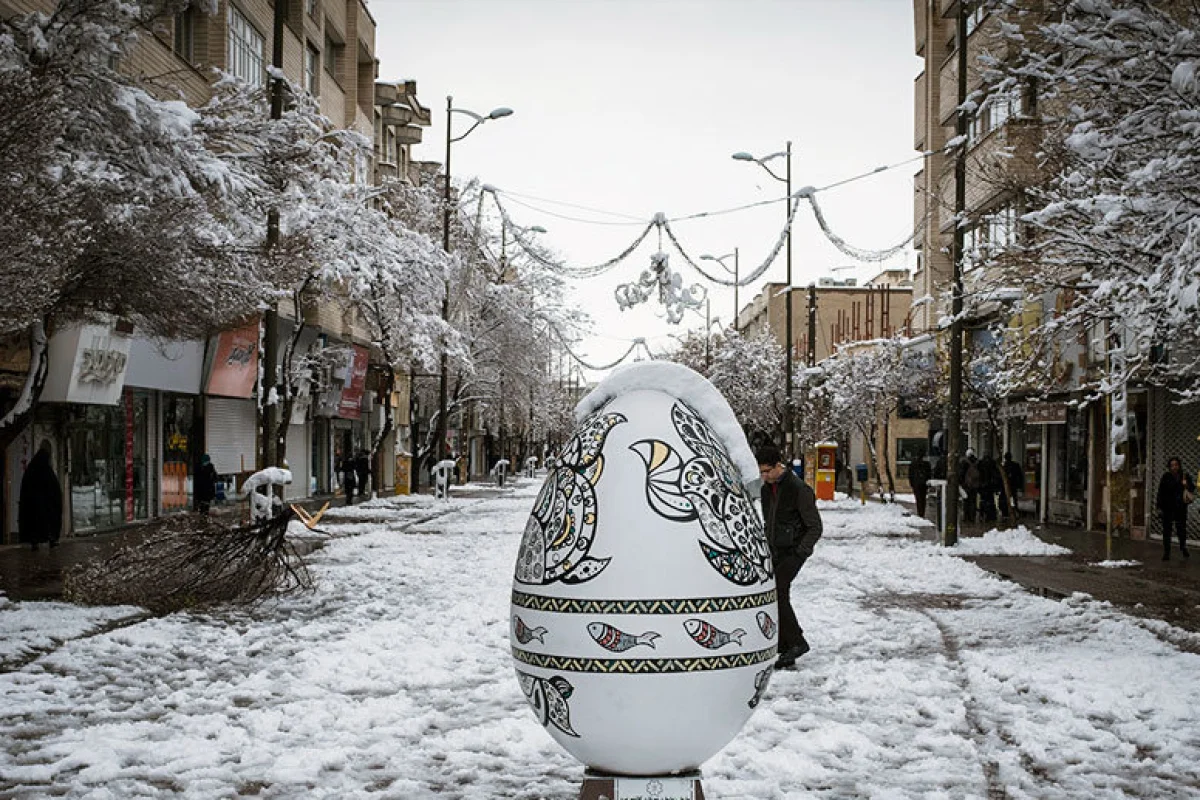 Сильные заморозки и в Иране