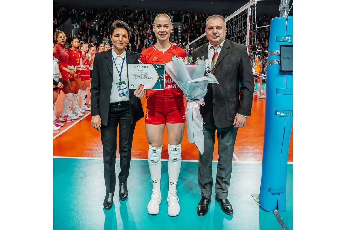 Voleybolçularımız CEV kubokunun yarımfinalında