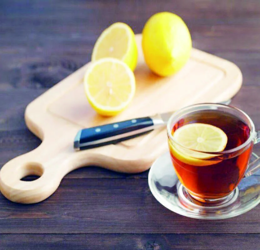 Limonlu çay içdikcə say