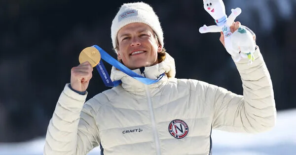 Йоханнес Клебо выиграл шесть золотых медалей из шести на Олимпиаде 2026