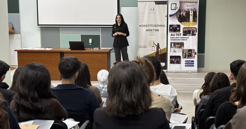 Gənclər Fondunun dəstəyi ilə “Konstitusional məktəb” layihəsi həyata keçirilib