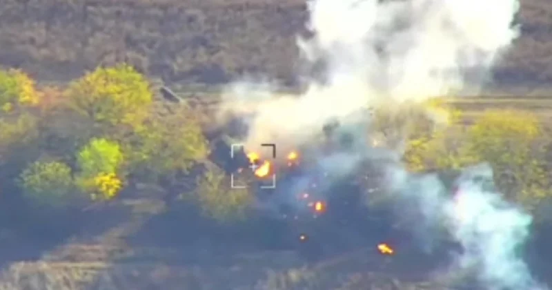 Украинцы уничтожили российский Торнадо С видео