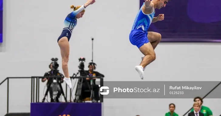Семейный успех: двое азербайджанских гимнастов вышли в финал AGF Trophy в Баку