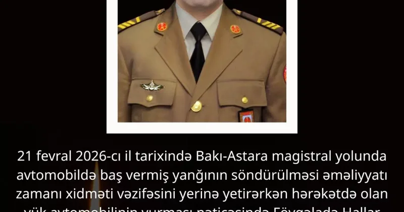 В Азербайджане трагически погиб сотрудник МЧС При исполнении служебного долга / ФОТО