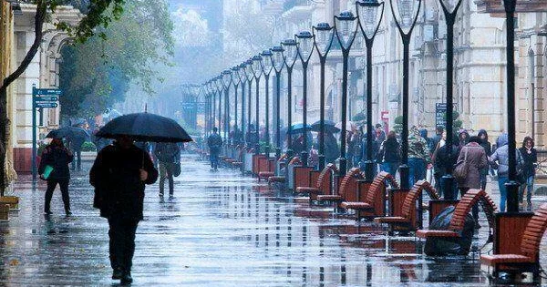 Завтра в Баку пойдет дождь ПРОГНОЗ