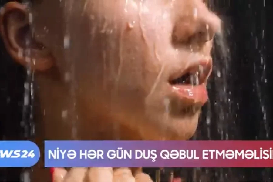 Niyə hər gün çimmək olmaz? Video