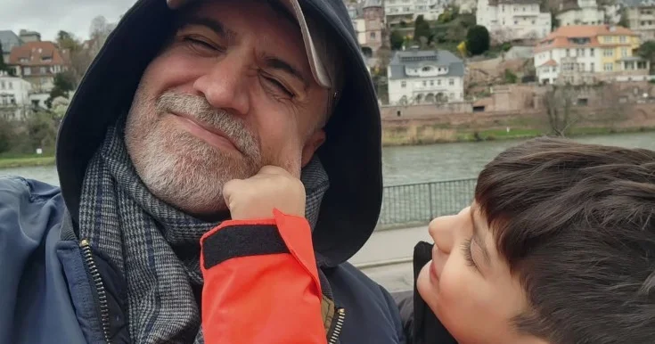 Özcan Dəniz bayramı oğlu ilə keçirtdi Fotolar