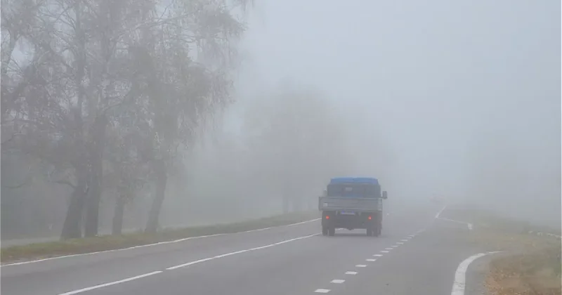 На дорогах Азербайджана ожидается снижение дальности видения