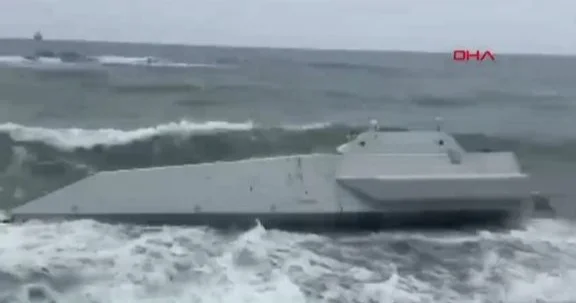 ABŞ a məxsus dəniz pilotsuz aparatı Türkiyə sahillərinə çıxıb VİDEO