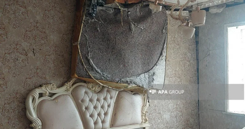 Gəncədə evdə partlayış 61 yaşlı kişi yaralandı