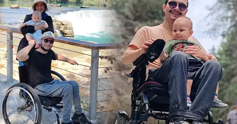 Qəza sonrası 17 il mübarizə: Azərbaycanlı əlil ata Türkiyədə oğluyla yenidən həyata bağlandı