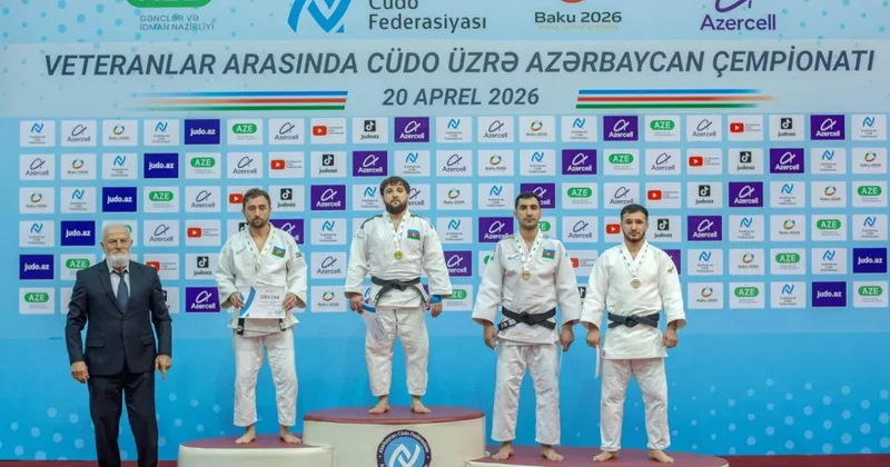 Состоялся чемпионат Азербайджана по дзюдо среди ветеранов ФОТО