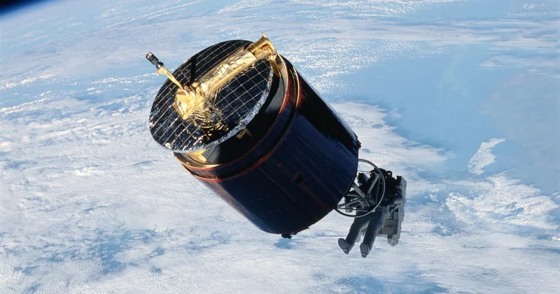 Astronavt açıq kosmosda əl ilə kosmik sputniki necə saxlayıb?