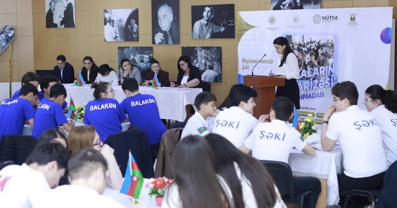 Şəki Zaqatala bölgəsi üzrə “Zəkaların mübarizəsi” olimpiadasının bilik yarışının qalibi müəyyənləşib