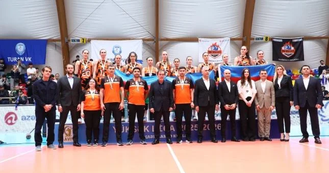 “DH Volley” Azərbaycan Yüksək Liqasının gümüş medalını qazanıb Video