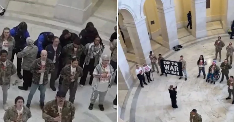 ABŞ Konqresində aksiya: Polis qazilərə müdaxilə etdi