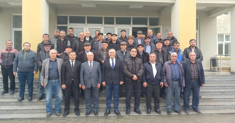 Qobustanda Heydər Əliyev və Yeni Azərbaycan adlı tədbir keçirilib FOTOLAR