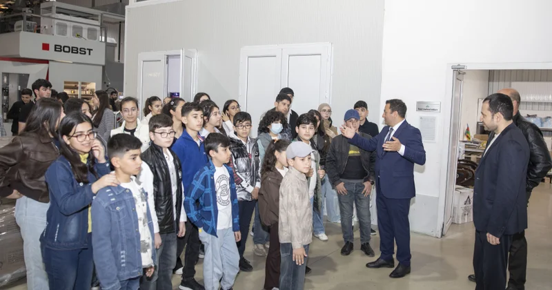 Uşaqlar üçün “Təmiz Şəhər”in təsərrüfat sahələrinə ekskursiya təşkil olunub
