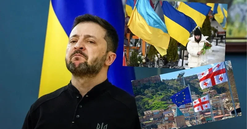 Avropa İttifaqı Ukraynanı “Gürcüstanı itirdiyi kimi” itirə bilər Zelenski