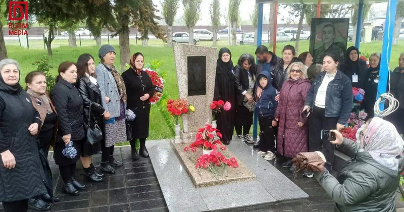 Qəbələdə şəhid Ramiz Vahabovun anım günü qeyd olundu FOTO