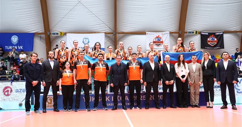 Команда DH Volley завоевала серебро Высшей лиги Азербайджана