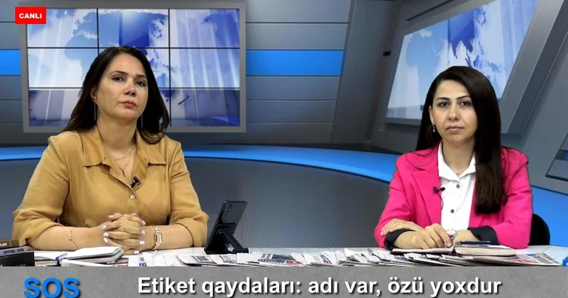 Etiket qaydaları: adı var, özü yoxdur