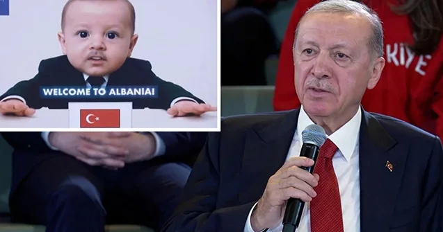 Ərdoğan süni intellektlə yaradılan görüntüsündən danışdı Video