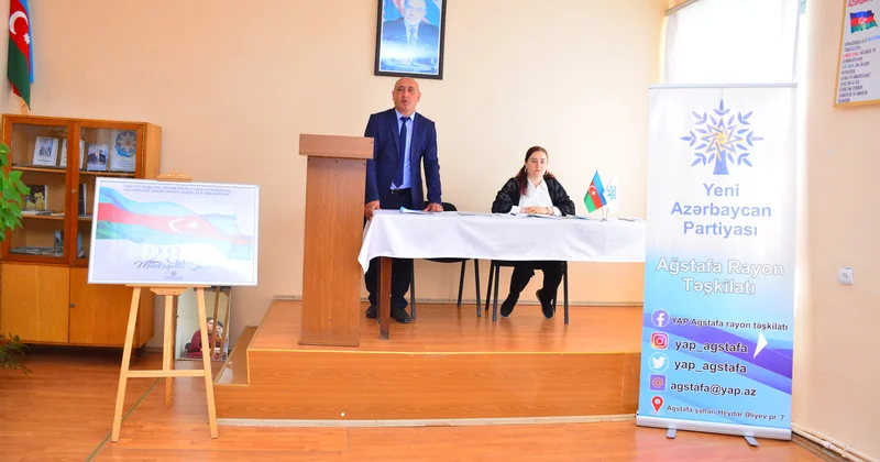 Ağstafada “28 May Müstəqillik Günü” münasibəti ilə tədbir keçirilib FOTOLAR