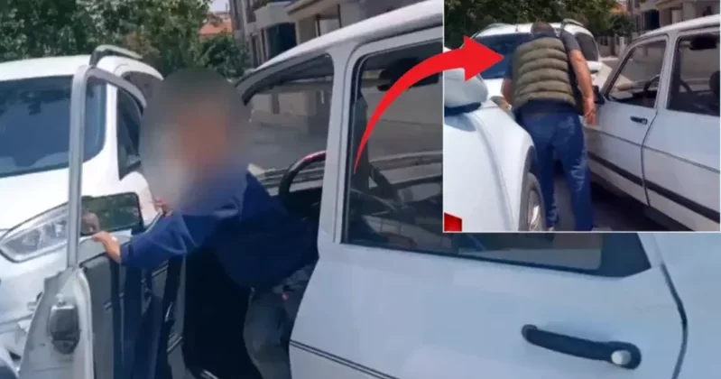 Ailəsindən gizli avtomobili idarə edən azyaşlı uşaq qəza törətdi