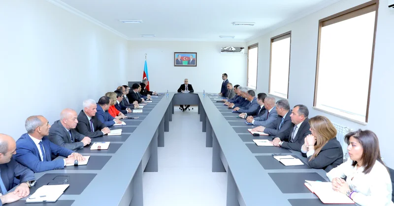 Naxçıvan Muxtar Respublikasının yeni kənd təsərrüfatı naziri kollektivə təqdim olunub