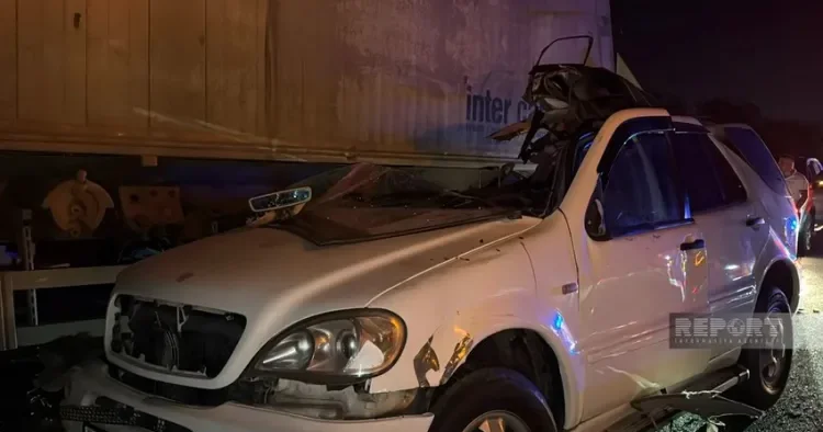 Bakı Quba avtomagistralında baş vermiş qəzanın təfərrüatları məlum oldu YENİLƏNİB