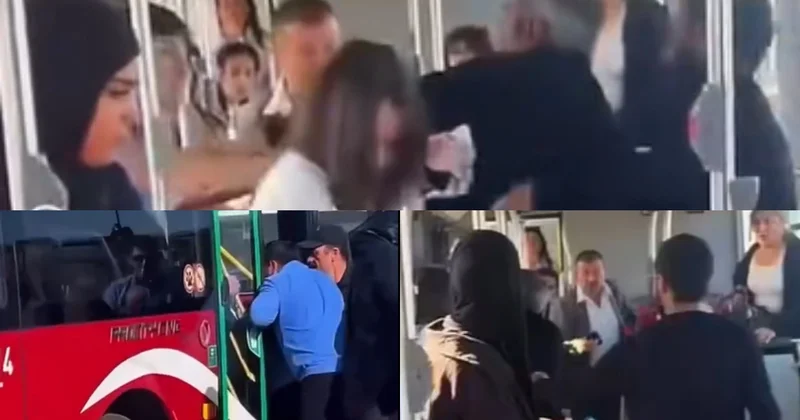Bakıda avtobusda insident: Naməlum şəxs sərnişinə hücum etdi ANBAAN GÖRÜNTÜLƏR
