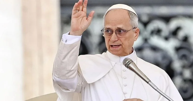 Yeni Papa XIV Leo ilk dəfə danışdı: Qəzza zolağında vəziyyət narahatedici və ağrılıdır
