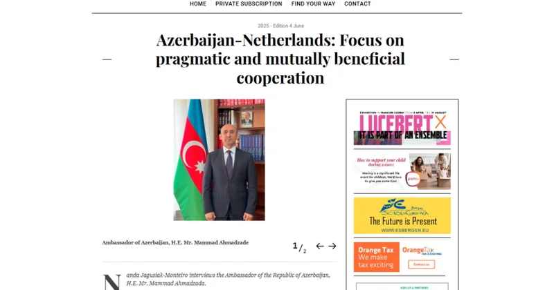 Ötən il Azərbaycanda 130 a yaxın Niderland şirkəti fəaliyyət göstərib