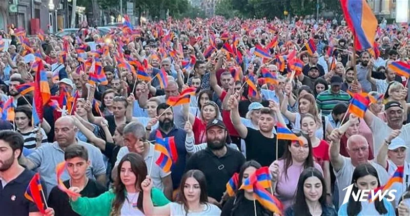 Визит Лаврова в Армению сопровождался акцией протеста