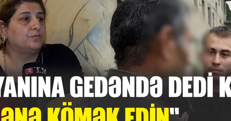 Yanına gedəndə dedi ki, mənə kömək edin... Hadisə yerində Elgünü tapan ŞƏXS DANIŞDI