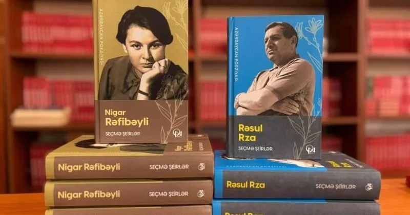 Rəsul Rza və Nigar Rəfibəylinin yeni kitabları təqdim olunacaq FOTO